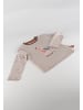 Sigikid Langarmshirt Savanne in Creme-Braun geringelt