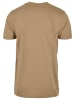 Urban Classics Urban Classics T-Shirts in khaki+redwine