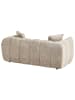 Beliani 2-Sitzer Sofa NESS in Beige/Schwarz - (W) 170 x (H) 68 x (L) 85 cm