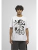 Mister Tee Mister Tee Planet Alien Oversize Tee in white