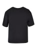 F4NT4STIC Ladies Everyday T-Shirt Schmetterling in schwarz