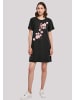 F4NT4STIC T-Shirt Kleid Kirschblüten Asien T-Shirt Kleid in schwarz