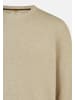Redmond Pullover Basic in Grün / beige