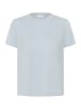 SAINT TROPEZ T-Shirt kurzarm HagaSZ Gerade Passform in Cerulean
