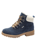 WALDLÄUFER SHOES "H-Bonny" in deepblue natur beige