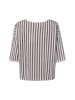 Rich & Royal Bluse in braun ecru