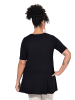 MIAMODA Shirt in schwarz