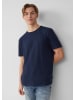 QS T-Shirt in 5884_tiefblau