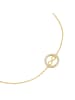 Rafaela Donata Armband Infinity aus Sterling Silber mit Zirkonia in gelbgold