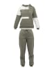 Tom Barron Freizeitanzug Damen-Freizeit Trainingsanzug mit Kapuze in khaki