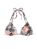 Buffalo Triangel-Bikini-Top in braun-apricot