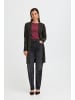 b. young Langarm BYNONINA Regular fit in Dark Grey Melange