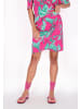IZIA Women Skirt in pink turquoise