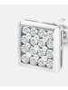 Diamant L'éternel Ohrstecker aus 375 Weißgold mit Diamant