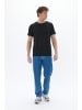 Matinique T-shirt MAJermane Gerade Passform in Black