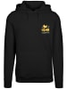 F4NT4STIC Hoodie Woodstock Brust Logo in schwarz