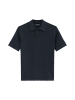 Marc O'Polo Strick-Poloshirt regular in Dark Navy