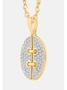 Diamant Exquis Halskette aus 585 Gelbgold mit Diamant