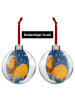 Mr. & Mrs. Panda Weihnachtskugel Kunststoff Sternzeichen Löwe De... in Weiß