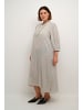 KAFFE curve Kleid KCsidse in Turtledove/Black Stripe