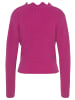 LASCANA Strickpullover in fuchsia