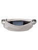 DuDu Hispani Schultertasche Leder 34 cm pearl grey