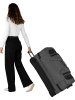 normani Reisetrolley 120-150 L Gigaro in Grau/Schwarz