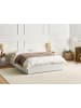 Beliani Doppelbett DINAN in Beige - (W) 149 x (H) 31 x (L) 214 cm