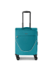 Stratic taska 4 Rollen Kabinentrolley S 55 cm mit Dehnfalte ocean blue