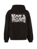 DEF DEF DEF Not a Follower Hoodie in jet black washed