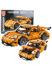 Wisam® GT Rennwagen Bausteine Orange 1:14 1268 Stk.