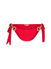 Moda Minx Bikini Hose Boujee seitlich gebunden in rot