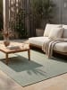 KADIMA DESIGN Läufer Uni flachgewebt pflegeleicht Wohnzimmer Flur Esszimmer in Grün