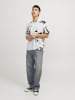 Jack & Jones Hawaii-Hemd in Bright White
