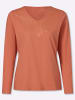 WITT WEIDEN Langarm-Shirt in papaya