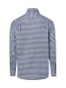 Nils Sundström Freizeithemd in indigo weiß - 0003