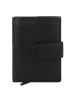 Greenburry Nappa Kreditkartenetui RFID Schutz Leder 8 cm in black