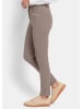 GOLDNER Kurzgröße:  Lange Schlupfhose BELLA in taupe