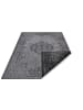 NORTHRUGS In- & Outdoor Wendeteppich Cebu Schwarz Silber