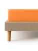 Cats Collection Spannbetttuch Edel-Jersey in orange