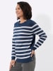 WITT WEIDEN Pullover in jeansblau-ecru