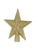 Butlers Butlers Baumspitze X-MAS Stern Glitter in Gold