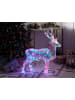 Beliani LED Deko POLARIS in Bunt - (W) 80 x (H) 90 x (L) 27 cm