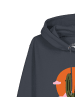 wat? Apparel Sweatshirt Kaktus im Sonnenuntergang in India Ink Grey