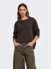 ONLY Strickpullover in Mole