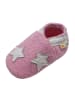 Yalion Leder-Krabbelschuhe "Stern" in Rosa