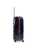 Stratic Leather and More - 4-Rollen-Trolley 76 cm L in blau