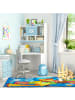 relaxdays Kinderteppich "Hüpfkästchen" in Bunt - (B)179 x (T)67 cm