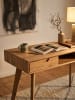 KADIMA DESIGN Schreibtisch 120x55x77 cm Eiche Dekor mit Stauraum