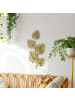 HOMCOM Wanddeko-83L x 2,5B x 39H cm-Gold